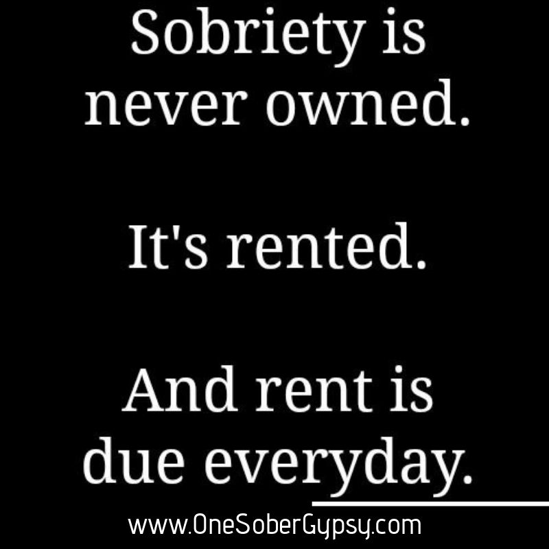 OneSoberGypsy's tweet image. #dailyreprieve #OneDayAtATime #narcoticsanonymous #serenity #livingsober #AAquotes #recoverytools