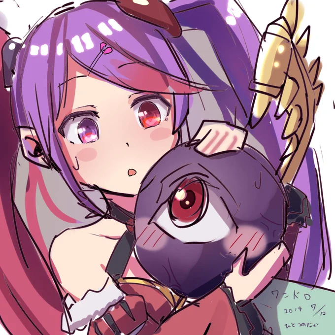 #プリコネ深夜のお絵かき60分一本勝負 好きなのはあなた…? 