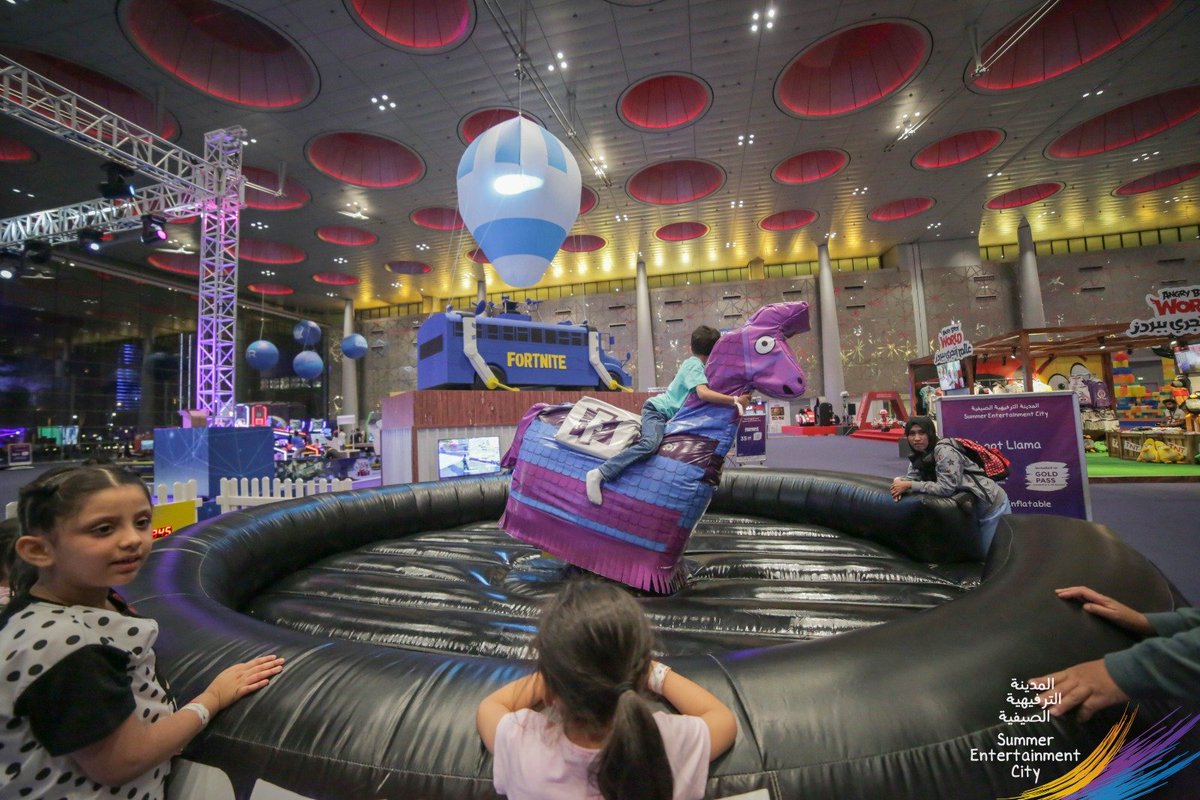 صيف ممتع في المدينة الترفيهية الصيفية بمركز الدوحة للمعارض والمؤتمرات
<a href="/QSportsQatar/">QSports Qatar</a> 
#SEC2019 #SummerInQatar