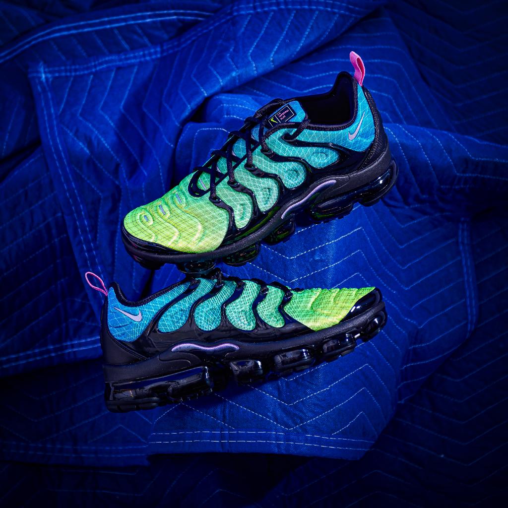 Grid. #Nike VaporMax Plus 'Aurora Green 