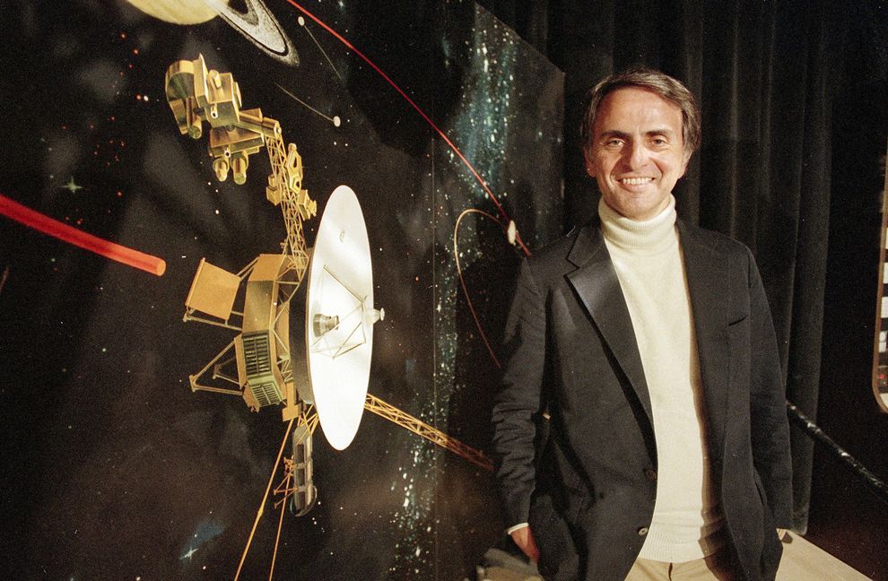 Astrophysicist Carl Sagan was the chair for the committee working on the Golden Record. Regarding it, he stated. “Its real function, therefore, is to appeal to and expand the human spirit, and to make contact with extraterrestrial intelligence a welcome expectation of mankind.”
