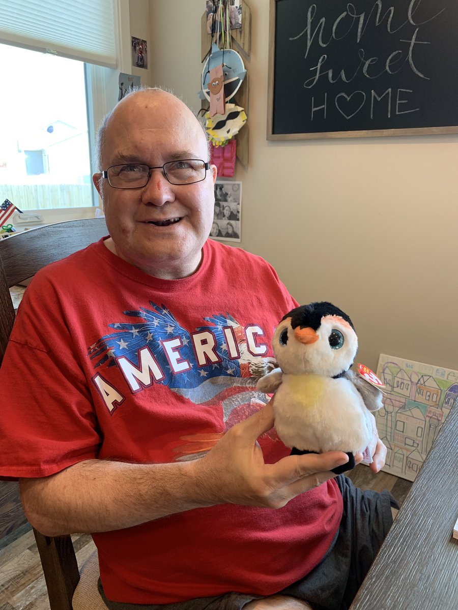 Hannah29630546's tweet photo. David wanted to color with his new “buddy” today! #ilovemyjob #cutenessoverload @CCRIMoorhead https://t.co/jJosT8Mrhf