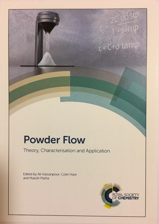 The print copy is almost here, and still available for pre-order...but in case you just can't wait, you can purchase the e-book today! pubs.rsc.org/en/content/ebo…
#powder #powderflow #powdertechnology #particletechnology
