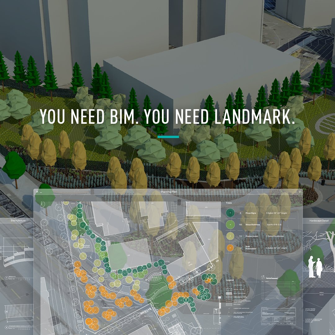 Vectorworks's tweet photo. The power to apply dynamic BIM workflows for your landscape site modeling, right at your fingertips. #VectorworksLandmark #BIMwithVectorworks https://t.co/784yjrRfbo https://t.co/J1Ch564qyT