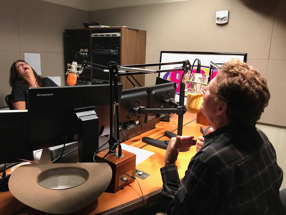 davidballmusic's tweet photo. Last Fall @TerriClarkMusic had us on her radio show, #CountryGold. We had a lot to catch up on. And we had a little bit too much fun. Listen below. Tomorrow night we do a show together at #IconicFest in Brainerd MN. More fun ahead! https://t.co/mAZAlGM4qy https://t.co/nHZl9nRwpW