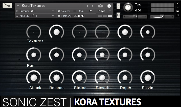 New sample library for the weekend! Infinite pads, atmospheres and textures produced using a sampled Kora! Designed for use in film, TV and game music. Use these sounds to instantly create dark apocalyptic experimental atmospheres.

soniczest.com/kora_textures/