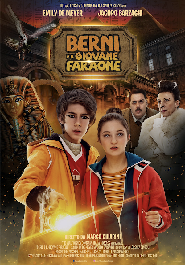 tuttocartoni's tweet photo. Dal 20 al 22 luglio sarà nelle sale il film evento speciale Berni e il Giovane Faraone. Prodotto da Piero Crispino per 3Zero2 e co-prodotto da The Walt Disney Company Italia con il sostegno di Film Commission Torino Piemonte #BerniEIlGiovaneFaraone
https://t.co/csotdMfbC6 https://t.co/GnNauPVNrz