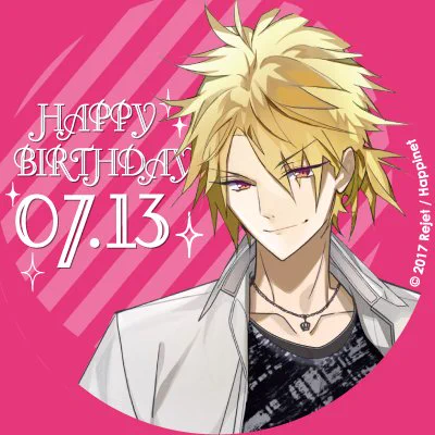 【本日のお誕生日情報】

7/13は冠野タクト(スタレボ☆彡 88星座のアイドル革命)のお誕生日です。
おめでとうございます!

#スタレボ
#冠野タクト生誕祭
#リジェ誕 