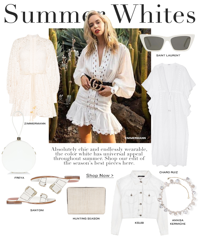 Today is totally an all white kind of day. Here are a few of our picks.
#summerwhites #summer #nyc #fashion #FridayFeeling 
fivestoryny.com