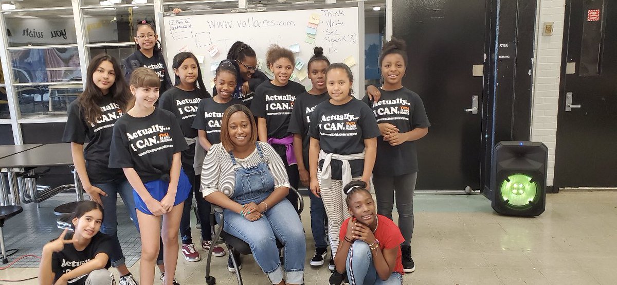 YWCAHouston's tweet photo. The Girls Got G.A.M.E. Camp #OnAMission Fondren MS is a wrap! The girls had guest speakers teach them about effective interpersonal communication, the power of affirmations, bullying, teamwork, financial planning, goal setting, positive self-esteem, owning your space, using voice https://t.co/RqF6Md3kIQ
