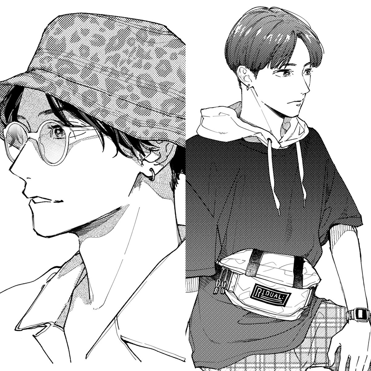 今日は盛大に煮詰まってたので息抜きらくがきを量産してました 