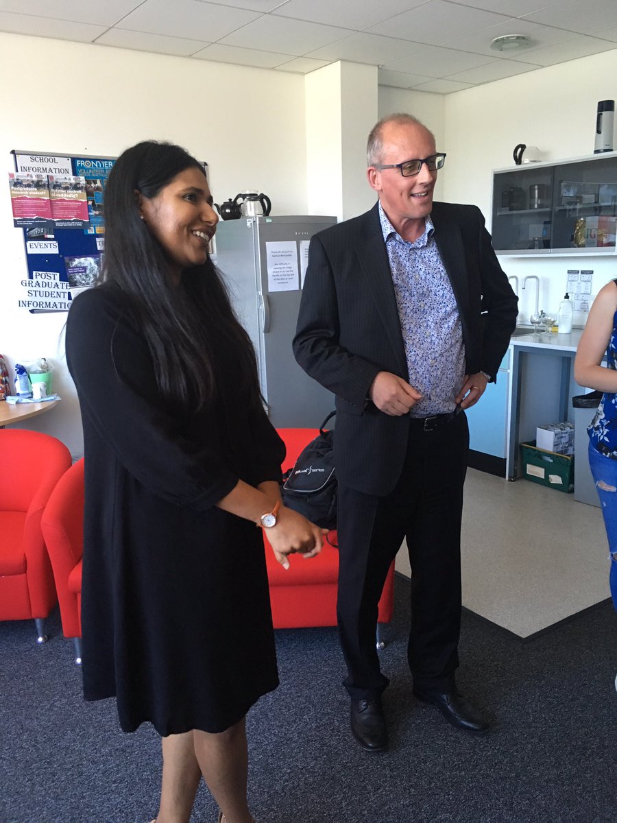 HarriLizzi's tweet photo. Congrats to @SchoolOfOptom’s newest Doctor @aysha_motala! #Congratulations #phdpassed #optometry #perception #time #phdchat #phdlife https://t.co/RcIjvR8QM8