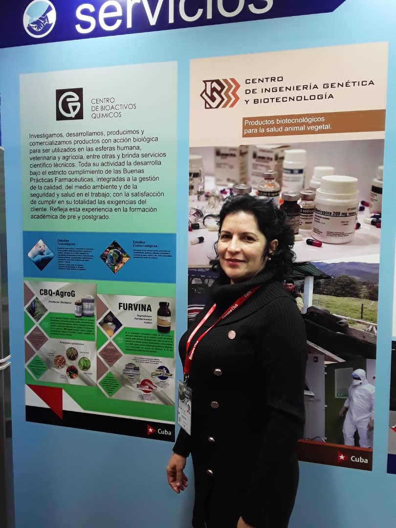 directoracbq's tweet photo. También en estos momentos se presenta en Feria internacional de conjunto con la Cámara de Comercio de Cuba los productos con los que el CBQ cuenta. #VamosPorMas #MES #CBQ https://t.co/qbMPwTTlnv