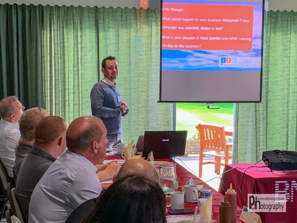BNI_Concorde's tweet photo. Paul Cruwys - ESC IT Presentation @BNIConcorde - Providing Cloud Backup support for companies - does your backup Hard Drive gather dust on the desktop? Protect your Data with easy cloud backup, meet Paul for free consultation. Call Andy Townsend 07774 117142 to arrange a visit. https://t.co/d2OePwzlw2