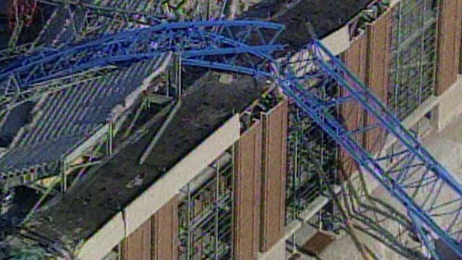 Big Blue Crane Accident Site