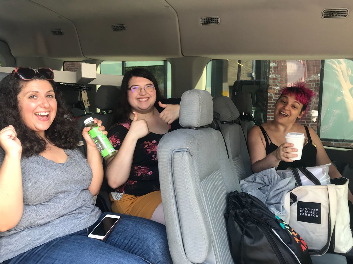 OSAUnmasked's tweet photo. And we're off, Garbage Fyre Fighters!! See you soon Milwaukee! We've got a lot of FUN things planned! We're gonna show them that humor and love is SOOO much better than all their hate! #GarbageFyreFest #AbortionAF https://t.co/nW49OeBO1O https://t.co/5oGgiZ5Npm