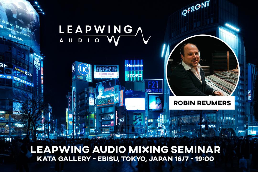 leapwingaudio's tweet image. Tokyo! See you on the 16th of July at the KATA Gallery. With @cfm_sonicwire #leapwingaudio #mixingplugins #masteringplugins