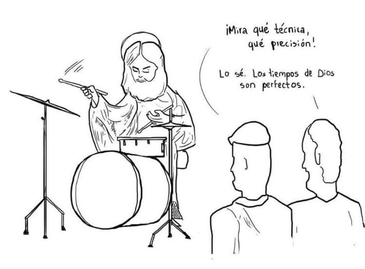 Radioacktiva_'s tweet photo. ¡Los tiempos de Dios son perfectos! 😂🤘🥁

¿Cuál es su baterista favorito? 🤔🥁

#ToneladasRadioacktiva @yocamiloramirez https://t.co/V96hmkTxgb