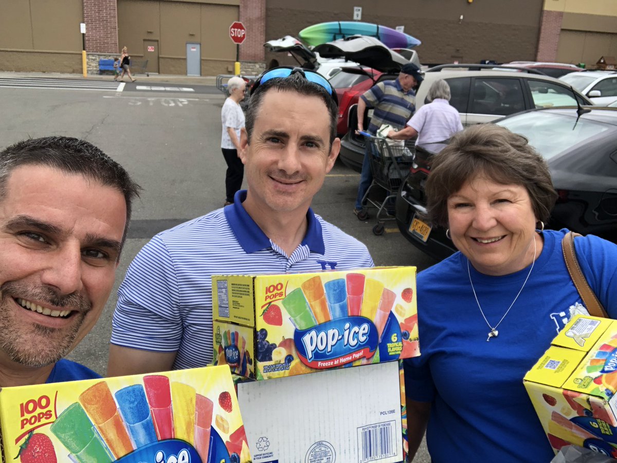 Buying pop ice for kid summer programs in Horseheads. #RaiderPayItForward
