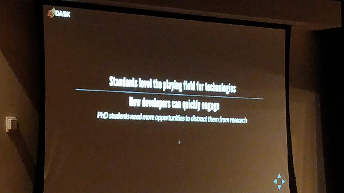 hdashnow's tweet image. According to @mrocklin the community needs fresh PhD student blood to suck the life out of
#sideproject #SciPy2019