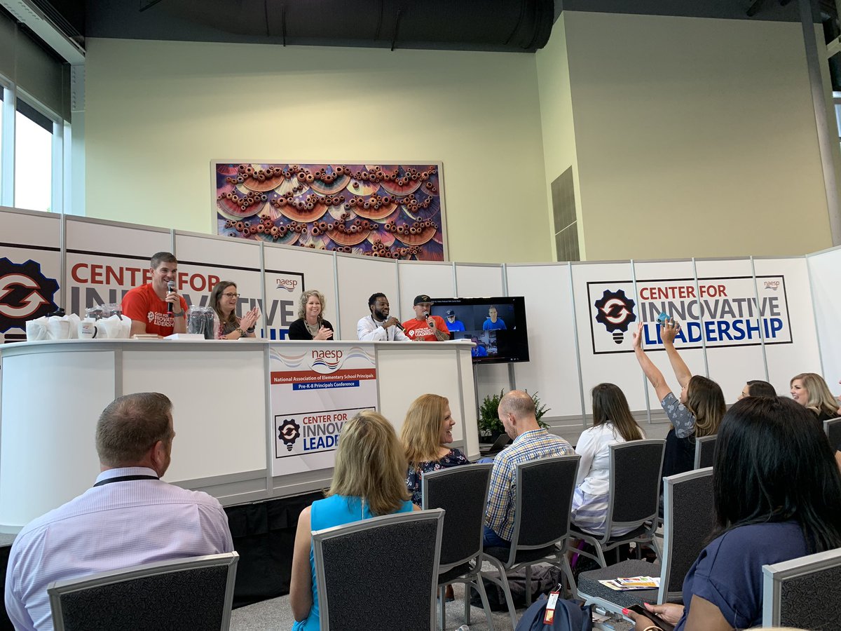 GustafsonBrad's tweet photo. They clapped, cheered &amp; raised the roof in the name of creating student-centered schools. Thanks @_AndyJacks @brewerhm @skansone and @jgomezprincipal. Super proud of @wayzataschools very own @FarringtonEdu for helping to lead the way. #WeAreWayzata #MESPAmn #NAESP19 https://t.co/m8yELjTZ0b