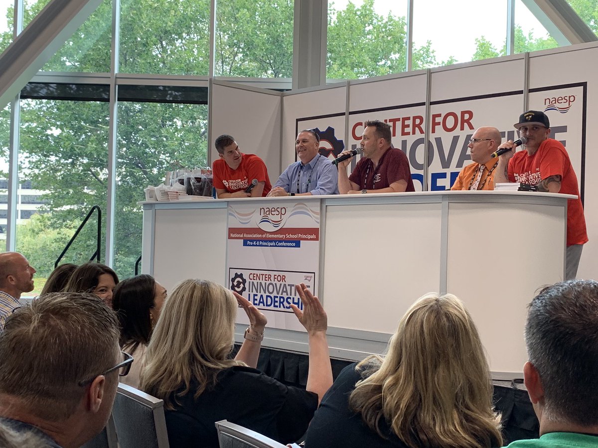 GustafsonBrad's tweet photo. They clapped, cheered &amp; raised the roof in the name of creating student-centered schools. Thanks @_AndyJacks @brewerhm @skansone and @jgomezprincipal. Super proud of @wayzataschools very own @FarringtonEdu for helping to lead the way. #WeAreWayzata #MESPAmn #NAESP19 https://t.co/m8yELjTZ0b