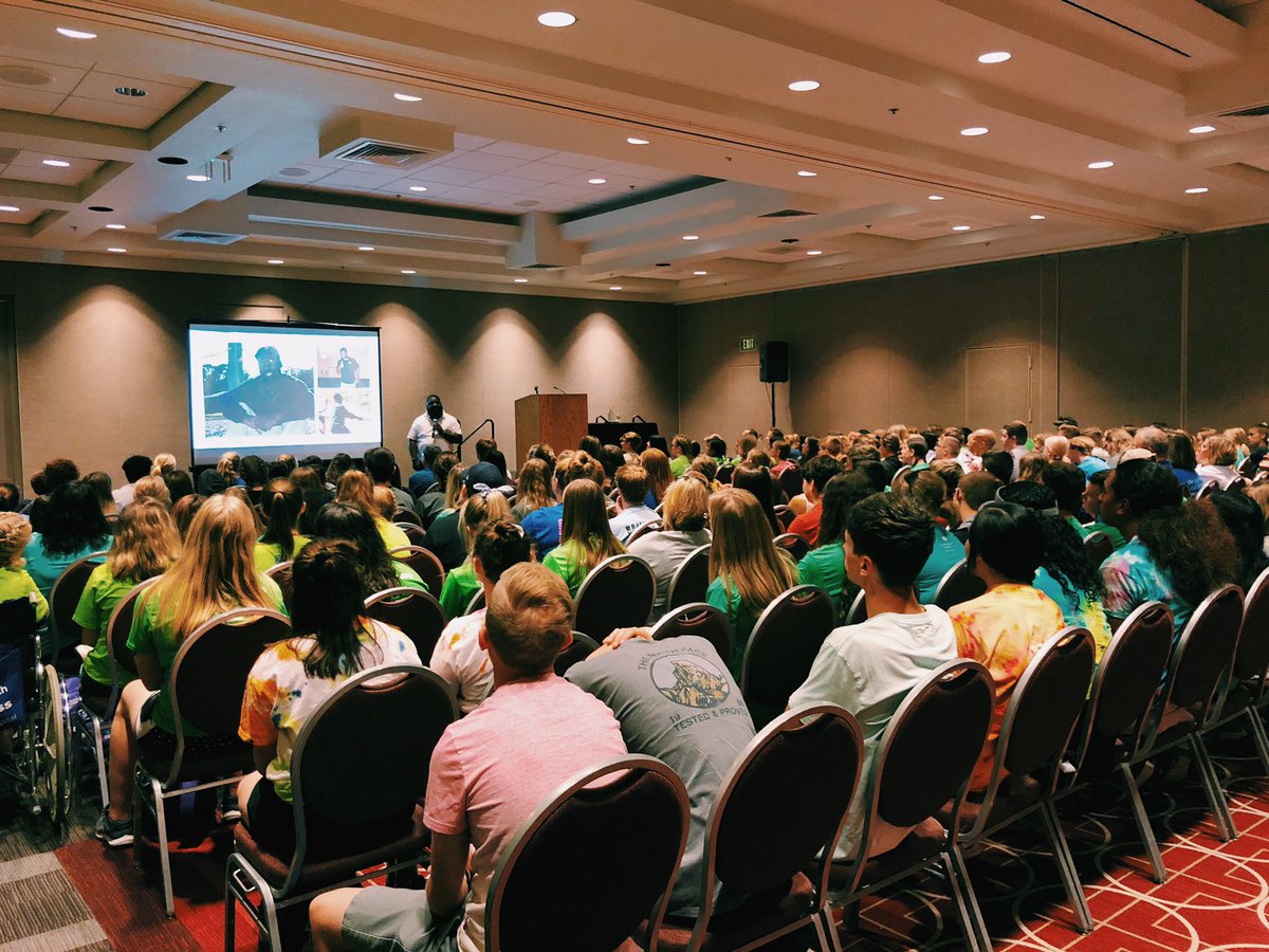 “You have a calling. Your calling is irrevocable. God is starting something good in you today.”
- Carl Johnson #NYG2019