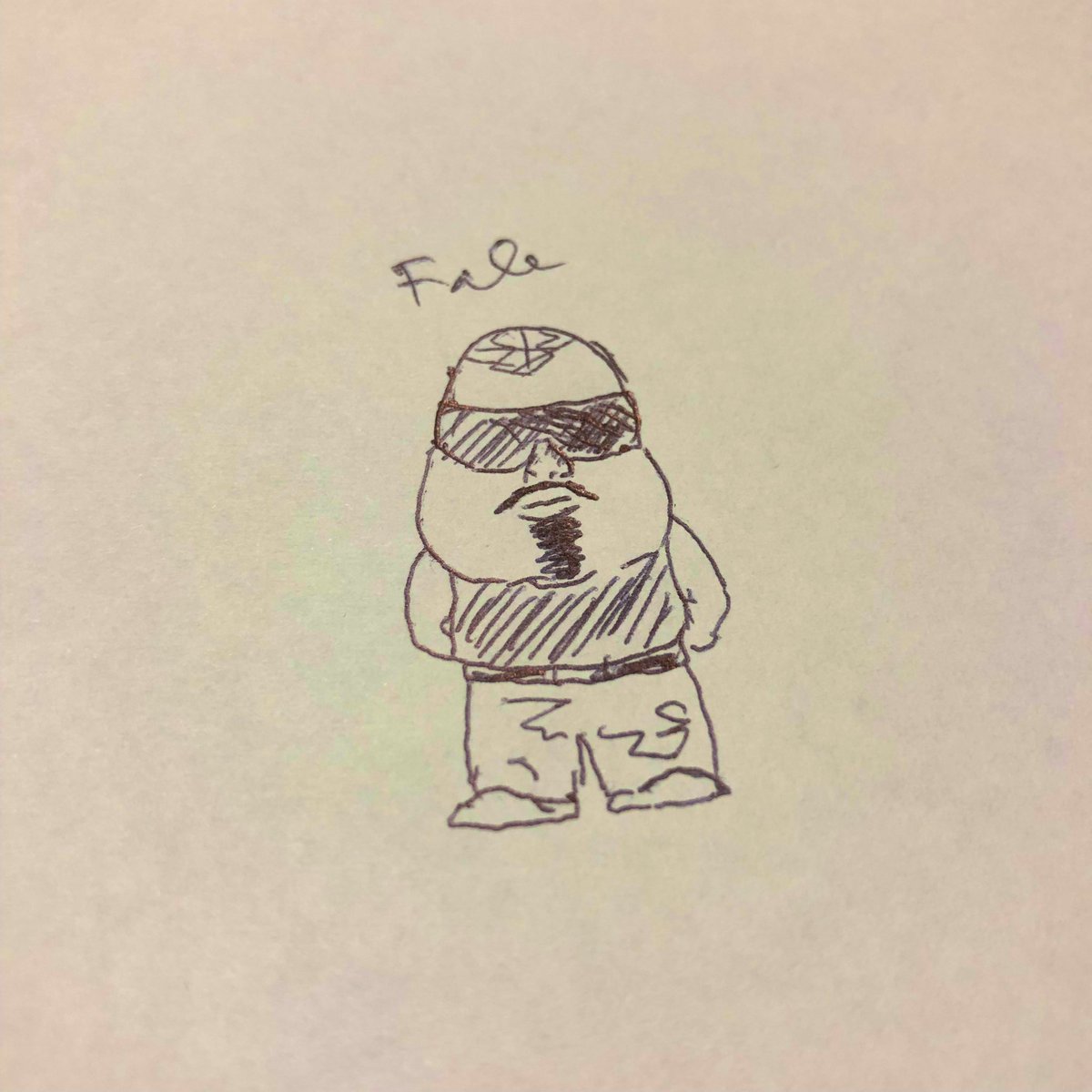 m_maniac_c's tweet image. ファレを描いてみた५✍( ¨̮   ) #RogueGeneral