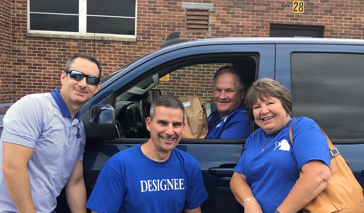 Cheering up our favorite Director of Facilities. #RaiderPayItForward