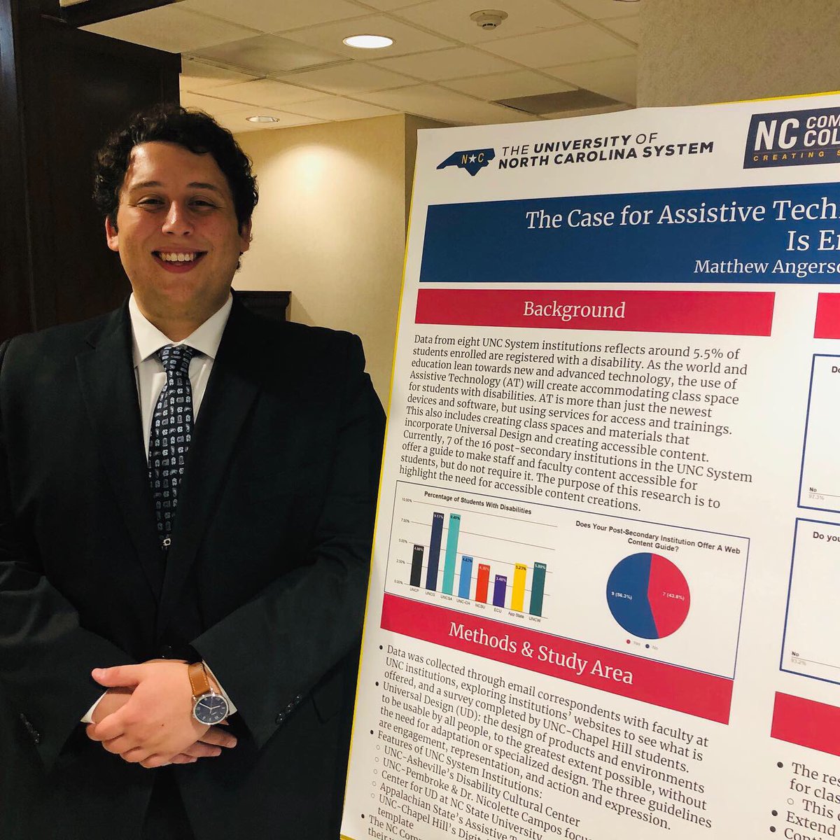 UNC_System's tweet photo. We’re so impressed with our Marian Drane Graham Scholars who presented their research findings today at the @UNC_System Office. #individuallyRemarkable #collectivelyExtraordinary https://t.co/r0RWGIWRq4