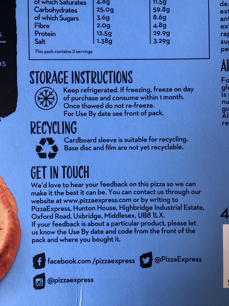 MSEJAMES's tweet photo. @PizzaExpress why the need for polystyrene in your packaging?  Wouldn’t cardboard work? https://t.co/dR2GX2IbfD