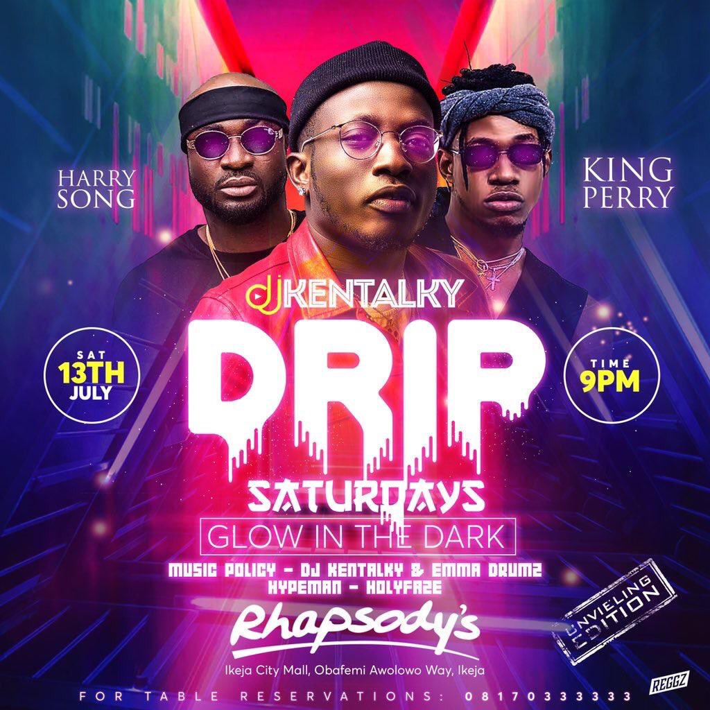 GeniusJokerNG's tweet photo. Are you ready for #DripSaturdays? It will kick off Officially tomorrow @RhapsNigeria @djkentalky @iamharrysong
📍Ikeja City Mall 🃏🃏🃏 Let’s party https://t.co/wmlOyiNlkB