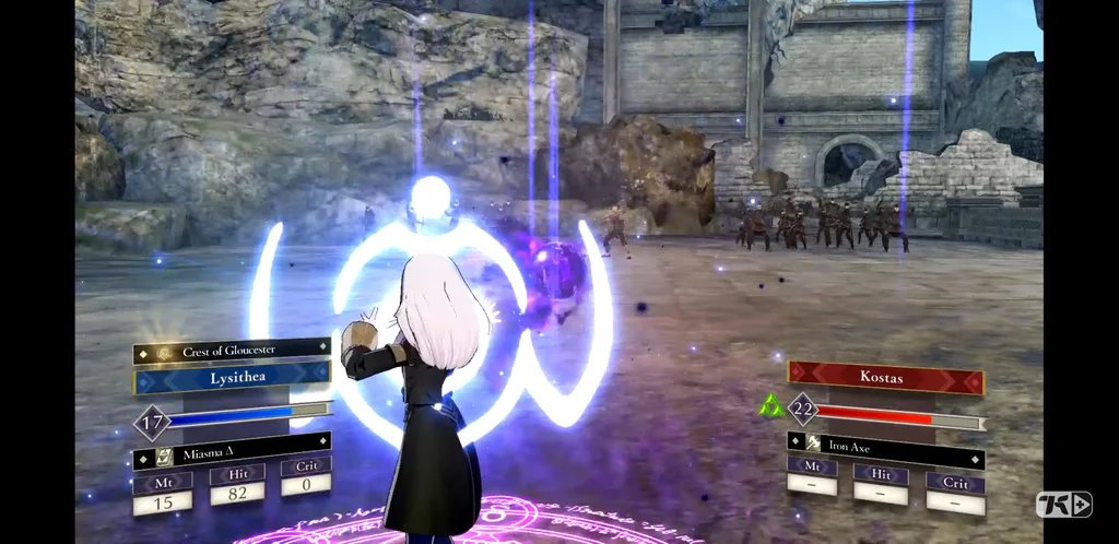 VioletHerald's tweet photo. @luckycritgaming @ghaaast
Here is Lysithea using the Crest of Gloucester. Lorenz is the Crest Holder. https://t.co/DzskJZ9Gz7