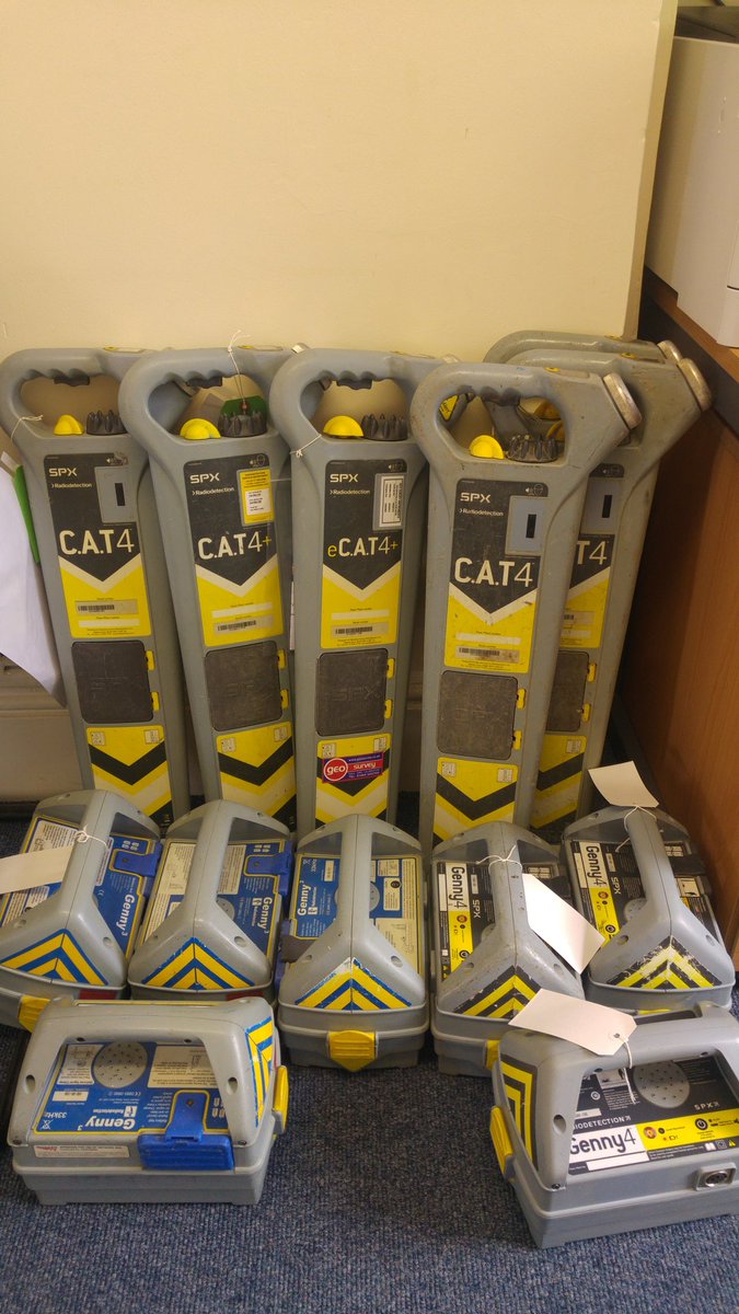 GeoSurvey_'s tweet photo. Used Cable Locators &amp; Signal Generators Available 

3 x CAT 4 
1 x CAT 4+ 
1 x eCAT4+ 
3 x Genny 4 
3 x Genny 3 

Individual units or Sets available - enquries to 07534516470 
james.coverdale@geosurvey.co.uk

https://t.co/OfBMOiXYI9 https://t.co/24AXPzSxKu