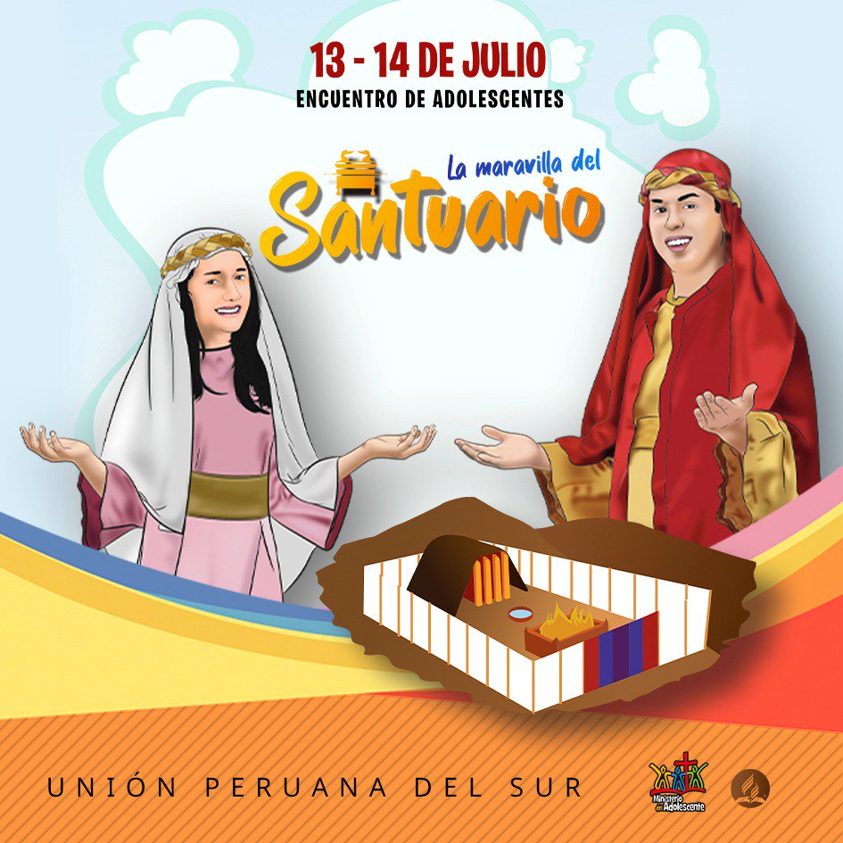#APC, Estamos a un día del #EncuentroDeAdolescentes #LaMaravillaDelSantuario te invito a participar con tu Base o tu Unidad de Escuela Sabática de Juveniles para hacer un recorrido por el Santuario.