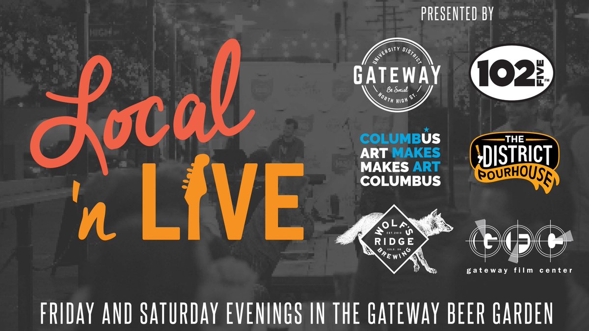 Cheers to the weekend! Start it off right with @CD1025FM 's Local 'n Live in the Gateway Beer Garden. Top it off with beers from Wolf's Ridge Brewing and tasty grub from @DISPourHouse 🍻You deserve it! #HeyGateway #DrinkLocal