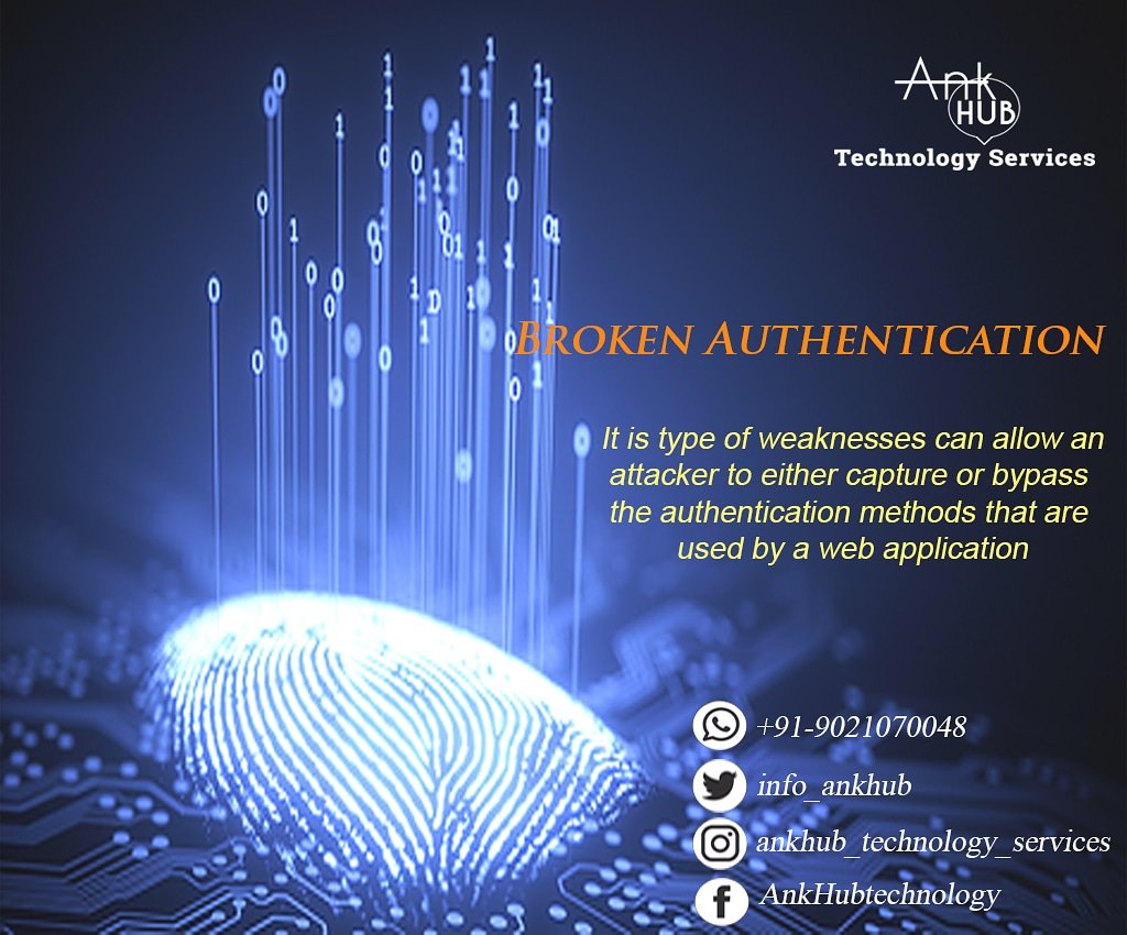info_ankhub's tweet image. Broken authentication happens mostly due to poor implementation of application functions related to authentication and session management.
.
#Hacking #hackinglife #hackingtheplanet #hackingfriday #hackingthecolorwheel #hackingshit #hackingyoungsters #hackingmedicine #hackingout