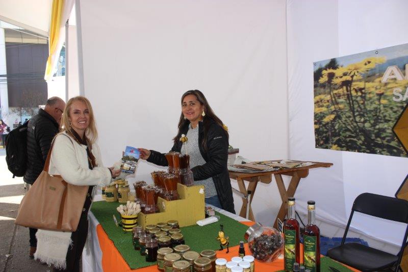 sagchile's tweet photo. En XVI Feria Regional Apícola en Rancagua, DR @sagchile #OHiggins Paola Conca, invitando a productores a inscribirse en el SAG a través del formulario #FRADA. Más info en https://t.co/qhS8fpHwhA
#ChileEnMarcha https://t.co/wB4Mk8OlyC