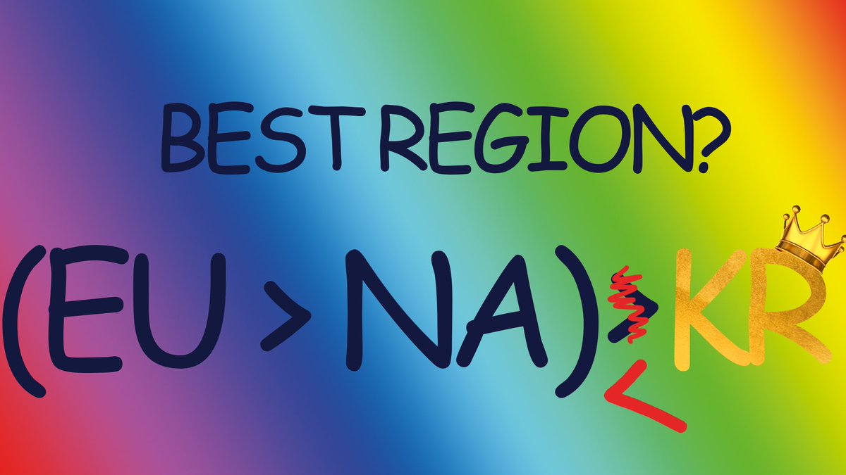 Quickshot's tweet image. The real winner of NA Vs EU Rift Rivals was truly KR. 
#quickstats #riftrivals2019