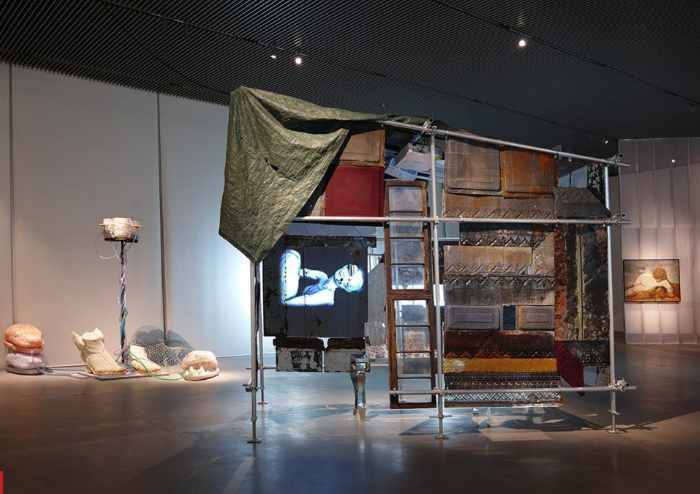 Ruschka's tweet photo. See the artists that these curators selected as highlights from The Shed's emerging artist exhibition, Open Call. @TheShedNY @GalerieMag @TsaiEugenie @JennyGerow #sophiamarisalucas https://t.co/vDlx0v2ltD https://t.co/D6FYGw3VxQ