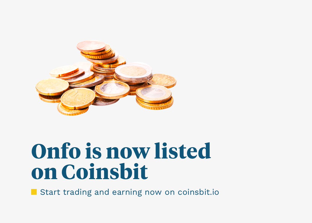 Onfocoin's tweet photo. The wait is over. ONFO is now listed on https://t.co/h4Lm2aNR4Y! https://t.co/ucf8CRNhT0