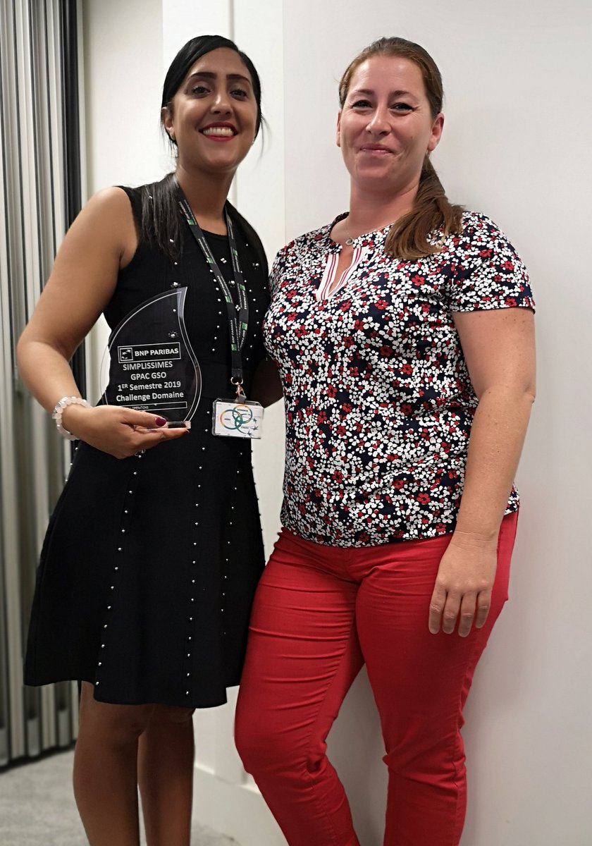 Lanaelbettioui's tweet photo. C'est "SIMPLISSIME"! Remise des prix challenge 1er semestre 2019 au #GPACGSO récompense pour la contribution active à la démarche d'effacement d'irritant domaine COMPLÉTUDE 👍#BDDFoperations @SPazdyka @xkressmann @ValerieFayet @jeauffroy @p_cnapelynck @BernardKoltes @volvo33000 https://t.co/JQNWDIgsE1