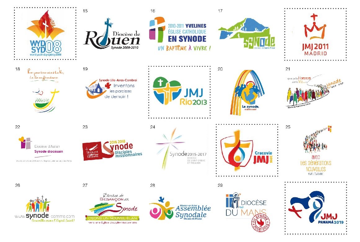 ViesConsacrees's tweet photo. Les nombreux #synodes diocésains ont voulu se représenter visuellement par toutes sortes de logos. Mais un concept aussi relationnel que celui de #synodalité peut-il être adéquatement rendu visible ? Une analyse d'Olivier Caignet dans @ViesConsacrees 2019-3 https://t.co/mxCAH94I8g