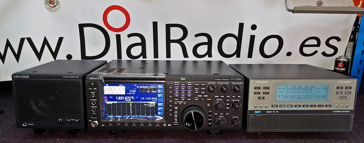 Listo para entregar el nuevo #KENWOODTS890 #SP890  #HF #50MHZ #70MHZ #AM #FM #SSB #CW #RTTY #KENWOOD #DialRadioComunicaciones #DialRadio #Gijon #radioaficion #radioaficionado  #hamradio  #AmateurRadio #radioamateur #sigueme #followme