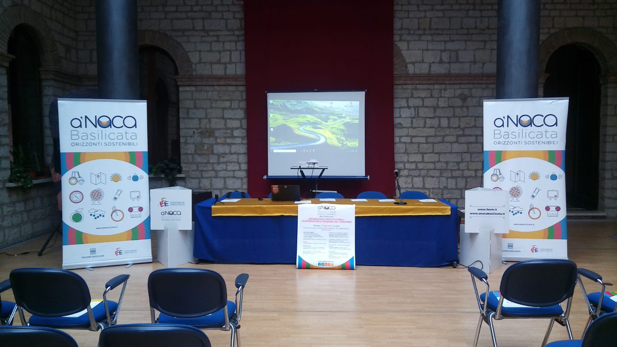 Tutto pronto per la work conference che a minuti inizierà a #Potenza  su “Archeologia e Beni Culturali: valorizzazione e fruizione del territorio”. Vi aspettiamo! #aNacaBasilicata

anacabasilicata.it/2019/07/11/ana…