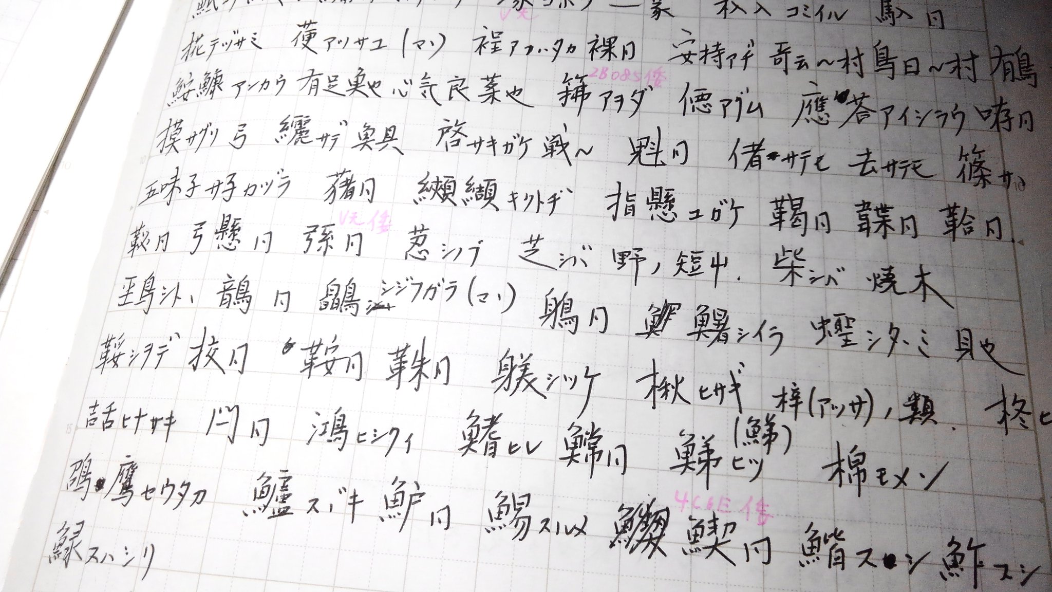 拾萬字鏡 در توییتر 自宅には字典 辞典のような印刷された漢字 資料もあるけど自分で字書を編むために日中の古典からかき集めてメモした 字書に載らない漢字 語彙 のノートも大量にある T Co Lv0h0iyom8 توییتر