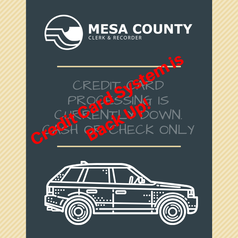 Accepting all forms of payment now - thanks for your patience. #MCGovt #MCClerk