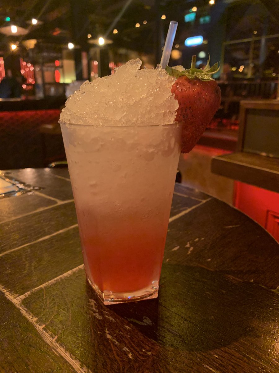 Cocktail number nine; OK cocktail with strawberry, cranberry and Prosecco from <a href="/BeAtOne_Brum/">Be At One Birmingham</a> but not as good as the one from 2 years ago (Coco Pops!) 
#BCW2019 <a href="/BhmCocktailWknd/">Birmingham Cocktail Weekend</a>