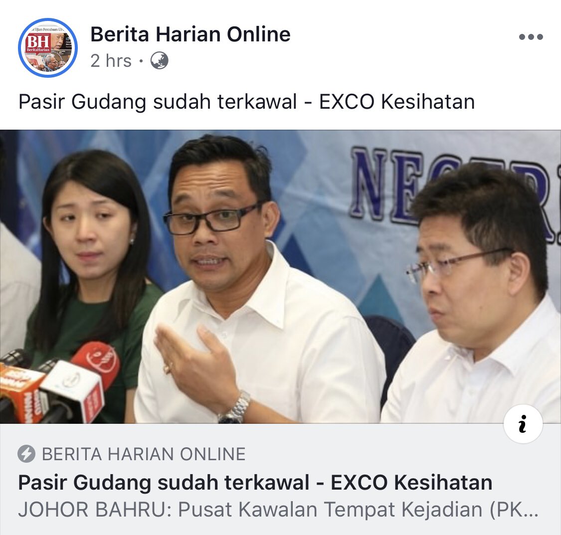 SuaraBiasa's tweet photo. Demi selamatkan suami si menteri ke kena keluar kenyataan ini? Biar rakyat sakit janji dapat dedak dr kroni ye? #PasirGudang #PHtipurakyat #tanamPH #baruaDAP https://t.co/mgOldRgubM