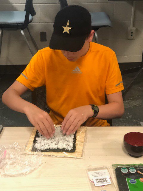 #Hikone and #AnnArbor are celebrating 50 years as Sister Cities.  As a result, #AAPS students are learning about Japanese food and culture. Last night we hosted an amazing kimono demonstration followed by a sushi and takoyaki making class. <a href="/MayorTaylorA2/">Mayor Christopher Taylor (he/him)</a> <a href="/A2schools/">A2 Public Schools</a>